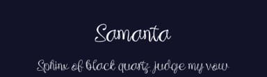 Samanta by Staircase Studio — Script Handwritten Font — thumbnail 2