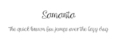 Samanta by Staircase Studio — Script Handwritten Font — thumbnail 1
