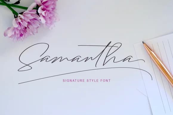 Samantha Font by Analogous — Script Handwritten Font