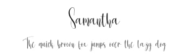 Samantha by Scratchones — Script Handwritten Font — thumbnail 1