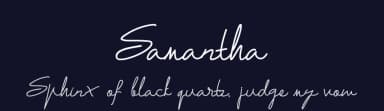 Samantha by Murisa Studio — Script Handwritten Font — thumbnail 2