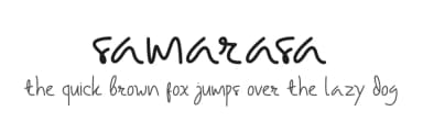 Samarasa by Mozyen Studio — Script Handwritten Font — thumbnail 1