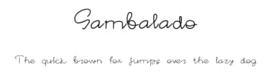 Sambalado by Alif Mufid — Script Handwritten Font — thumbnail 1