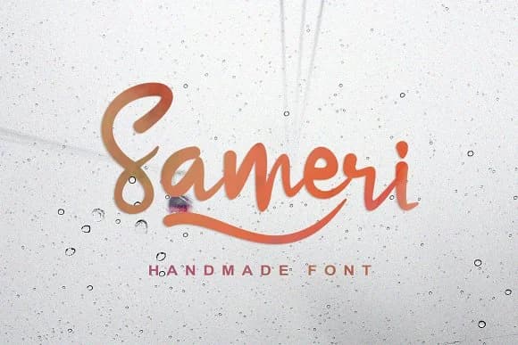 Sameri Font by Ijem RockArt — Script Handwritten Font