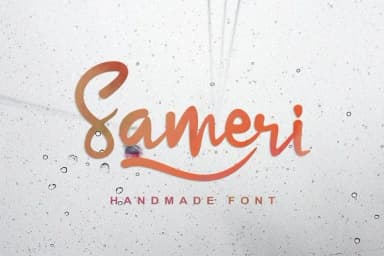 Sameri Font by Ijem RockArt — Script Handwritten Font — thumbnail 1