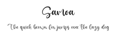 Samoa by Staircase Studio — Script Handwritten Font — thumbnail 1