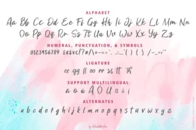 Samona Font by yean.aguste — Script Handwritten Font — thumbnail 7