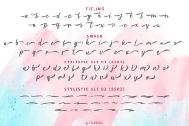 Samona Font by yean.aguste — Script Handwritten Font — thumbnail 8