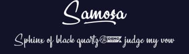 Samosa by NihStudio — Script Handwritten Font — thumbnail 2