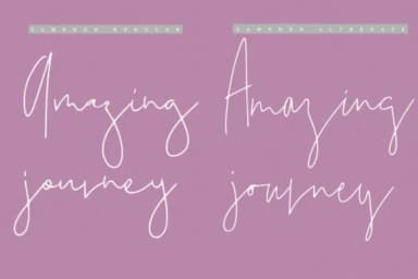 Samshen Font by Katie Holland — Script Handwritten Font — thumbnail 4