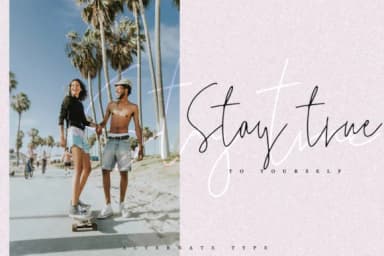 Samshen Font by Katie Holland — Script Handwritten Font — thumbnail 8