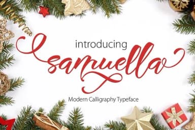Samuella Font by Olexstudio — Script Handwritten Font — thumbnail 1