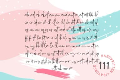 San Diego Duo Font by Sharon ( DmStudio ) — Script Handwritten Font — thumbnail 8