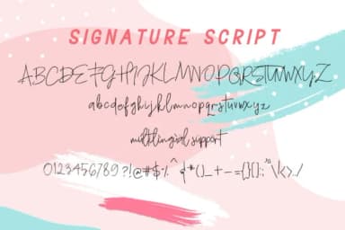 San Diego Duo Font by Sharon ( DmStudio ) — Script Handwritten Font — thumbnail 9