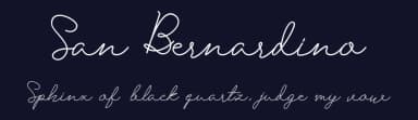 San Bernardino by creekstream studio — Script Handwritten Font — thumbnail 2