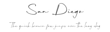San Diego by Typeline Studio — Script Handwritten Font — thumbnail 1