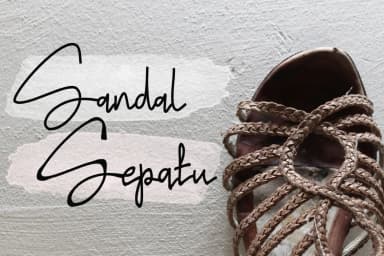 Sandal Sepatu Font by LebahStudio — Script Handwritten Font — thumbnail 1