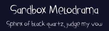 Sandbox Melodrama by Brittney Murphy Design — Script Handwritten Font — thumbnail 2