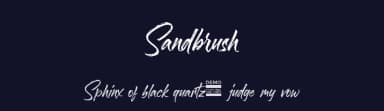 Sandbrush by Typia Nesia — Script Handwritten Font — thumbnail 2
