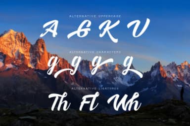 Sandglow Font by Burntilldead — Script Handwritten Font — thumbnail 5