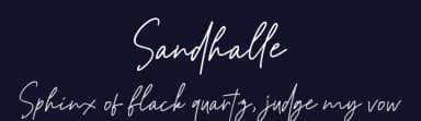 Sandhalle by Letterrendra — Script Handwritten Font — thumbnail 2