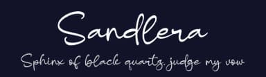 Sandlera by Letterena Studios — Script Handwritten Font — thumbnail 2