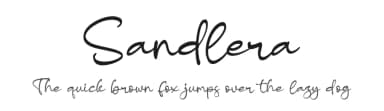 Sandlera by Letterena Studios — Script Handwritten Font — thumbnail 1