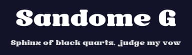 Sandome G by Goma Shin — Serif Font — thumbnail 2