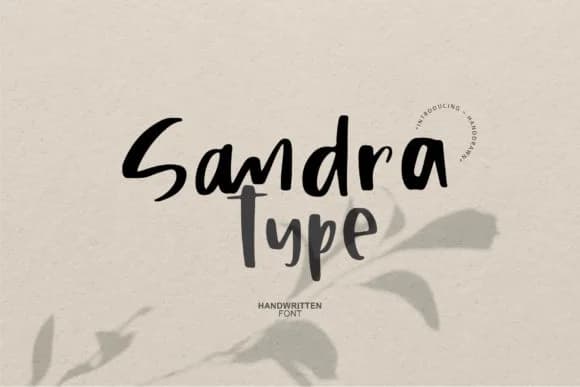 Sandra Type Font by Studio_Art — Script Handwritten Font