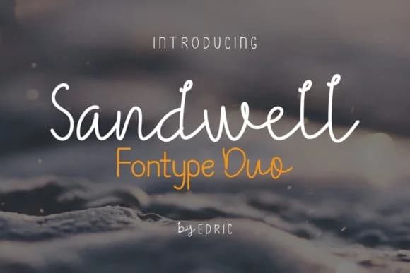 Sandwell Font by EdricStudio — Script Handwritten Font