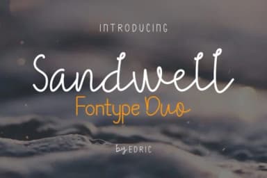 Sandwell Font by EdricStudio — Script Handwritten Font — thumbnail 1
