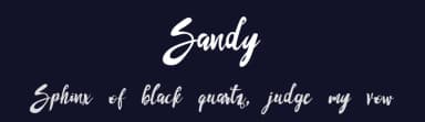 Sandy by Font Bundles — Script Handwritten Font — thumbnail 2