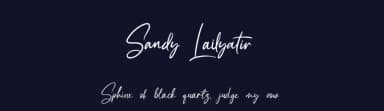 Sandy Lailyatir by StringLabs Creative Studio — Script Handwritten Font — thumbnail 2