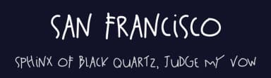 San Francisco by Des Gomez — Script Handwritten Font — thumbnail 2