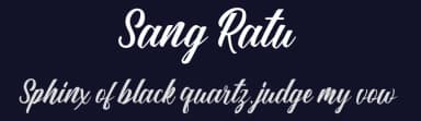 Sang Ratu by StringLabs Creative Studio — Script Handwritten Font — thumbnail 2