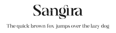 Sangira by Almarkhatype — Serif Font — thumbnail 1