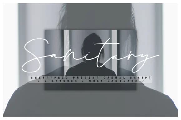 Sanitary Font by BennyDesigns — Script Handwritten Font