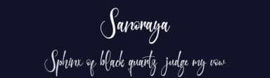 Sanoraya by InspiraType — Script Handwritten Font — thumbnail 2