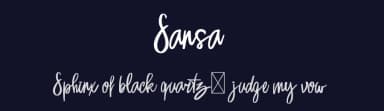 Sansa by Typotopia Studio — Script Handwritten Font — thumbnail 2