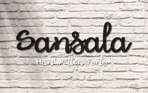 Sansala Font by SkyClick — Script Handwritten Font