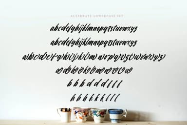 Sansha Font by Tegaki — Script Handwritten Font — thumbnail 3