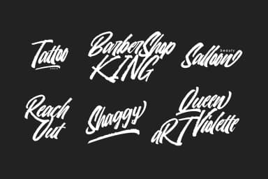 Sansha Font by Tegaki — Script Handwritten Font — thumbnail 8