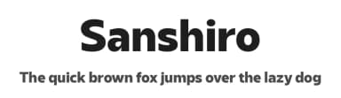Sanshiro by Kereatype Studio — Sans Serif Font — thumbnail 1