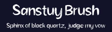 Sanstuy Brush by JunCreative — Script Handwritten Font — thumbnail 2