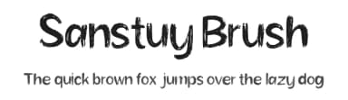 Sanstuy Brush by JunCreative — Script Handwritten Font — thumbnail 1