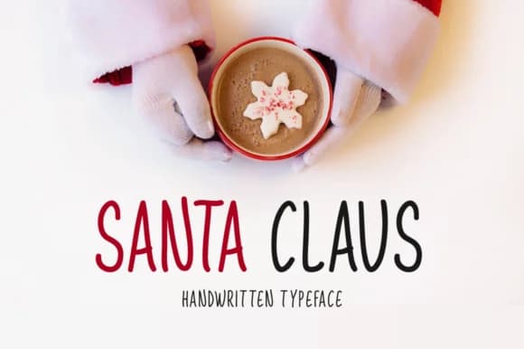 Santa Claus Font by Shattered Notion — Script Handwritten Font