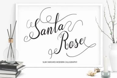 Santa Rose Font by Royaltype — Script Handwritten Font — thumbnail 1