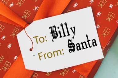 Santa's Hand Font by Inspire Graphics — Script Handwritten Font — thumbnail 3