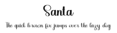 Santa by Inermedia Studio — Script Handwritten Font — thumbnail 1