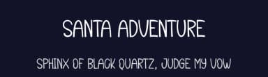 Santa Adventure by Andi Moz — Script Handwritten Font — thumbnail 2